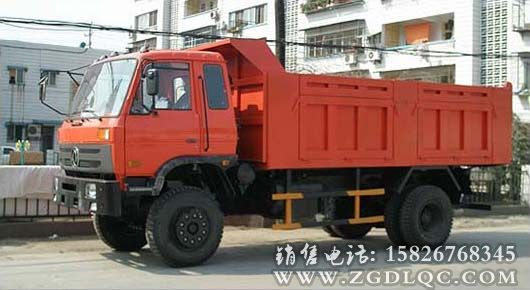 東風(fēng)平頭自卸汽車