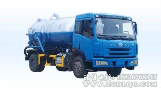 解放單橋吸污車