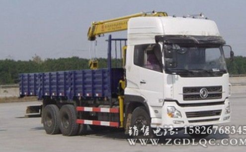 東風(fēng)天龍后雙橋隨車起重運(yùn)輸車