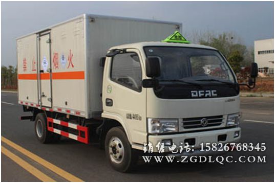 東風(fēng)多利卡藍牌毒性氣體運輸車