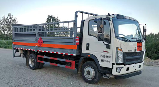 大力牌DLQ5122TQPZZ6型氣瓶運輸車