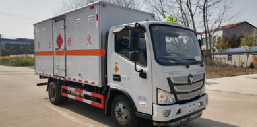 福田易燃?xì)怏w廂式運(yùn)輸車
