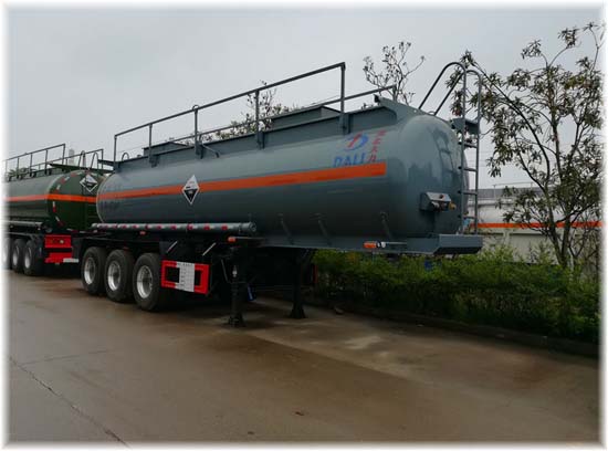 大力牌硫酸半掛車 大力牌硫酸半掛車