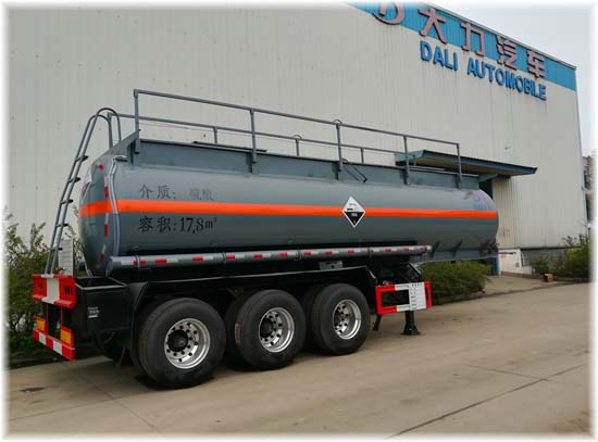 17.8方硫酸半掛車 17.8方硫酸半掛車